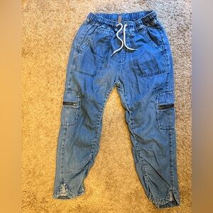 Anthropologie Pilcro "The Cottage" Denim Utility Pants
